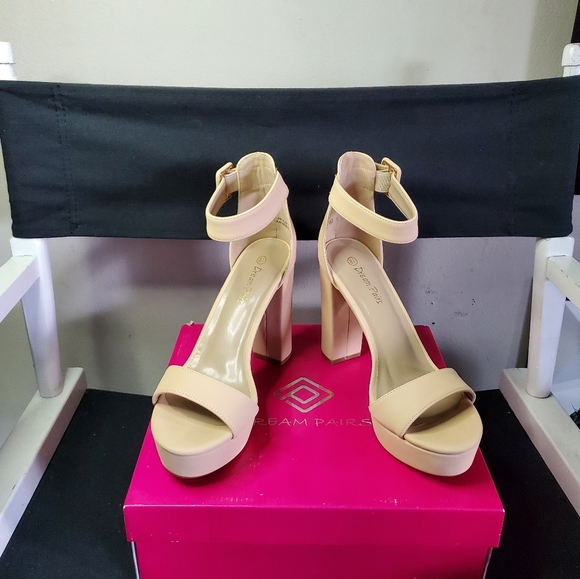 DREAM PAIRS Womens High Heel Platform Pump 8.5 - Picture 4 of 12